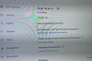 Tesla Model X 2020 AWD Long Range 4p SUV