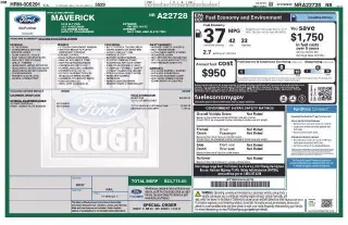 Ford Maverick 2022 XLT 4dr SuperCrew 4.5 ft. SB