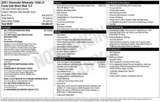Chevrolet Silverado 1500 2021 4x4 LT 4p Cab de Tripulación 5.8 pies CB con 1LT