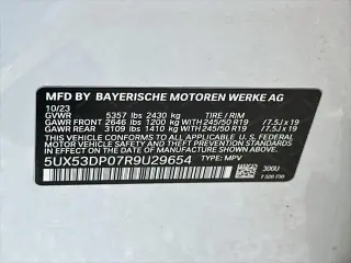 BMW X3 2024 AWD xDrive30i 4p Vehículo de Actividad Deportiva