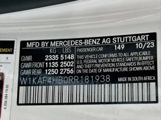 Mercedes-Benz Clase C 2024 AWD C 300 4MATIC 4p Sedan