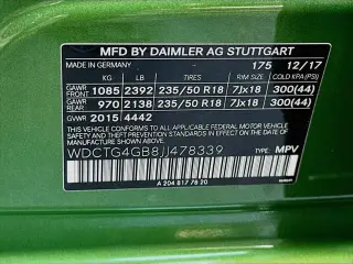 Mercedes-Benz GLA 2018 AWD GLA 250 4MATIC 4dr SUV