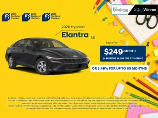 Hyundai ELANTRA 2026 SEL Sport 4p Sedán
