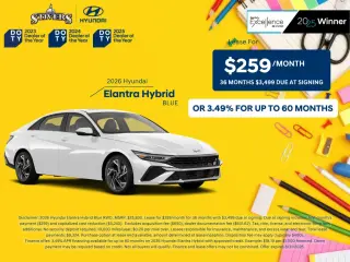 Hyundai ELANTRA Hybrid 2026 Azul 4p Sedan
