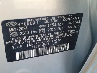 Hyundai SONATA 2024 AWD SEL 4p Sedan