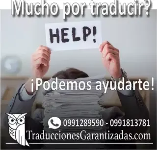 Traducciones Garantizadas 2020