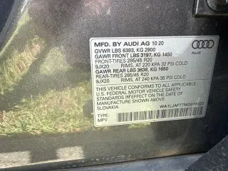 Audi Q7 2021 4x4 quattro Premium Plus 45 TFSI SUV 4p