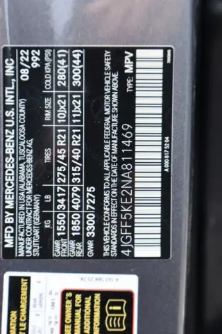 Mercedes-Benz GLS 2022 AWD GLS 450 4MATIC 4p SUV