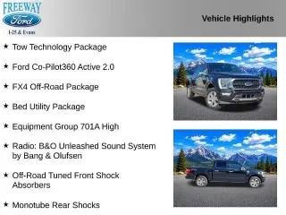 Ford F-150 2022 4x4 Platinum 4dr SuperCrew 5.5 ft. SB