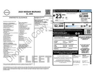 Nissan Murano 2025 AWD SL 4p SUV