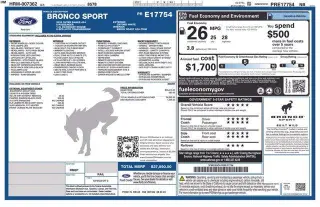 Ford Bronco Sport 2023 AWD Outer Banks 4p SUV