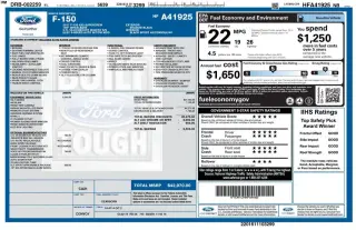 Ford F-150 2017 4x2 XLT 4p SuperCrew 5.5 ft. SB