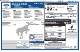 Ford Bronco Sport 2023 AWD Big Bend 4p SUV