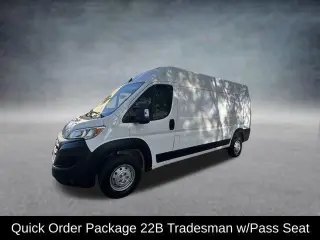 Ram ProMaster 2025 Tradesman 2500 159 WB 3dr High Roof Cargo Van sin asiento para pasajeros