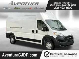 Ram ProMaster 2024 Tradesman 3500 159 WB 3dr Super High Roof Furgoneta de Carga sin Asiento de Pasajero