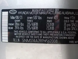 Hyundai SANTA FE 2023 SE 4p Crossover