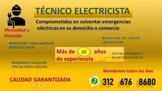 ELECTRICISTA CALASANZ URGENCIA