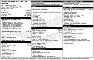 Ram 1500 2023 4x4 Laramie 4p Cab 5.6 ft. CB Pickup
