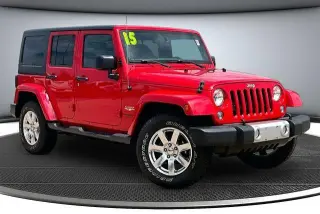 Jeep Wrangler Unlimited 2015 4x4 Sahara 4p SUV