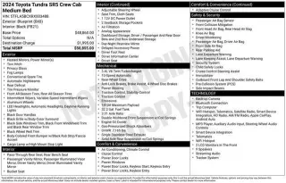 Toyota Tundra 2024 4x2 SR5 4p Camión Cabina CrewMax LB