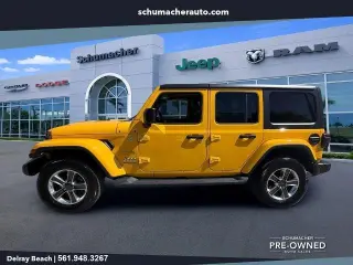 Jeep Wrangler Unlimited 2021 4x4 Sahara 4 puertas SUV