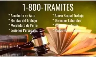 1-800-TRAMITES por Accidentes
