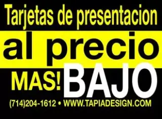 Tarjetas para su negocio
