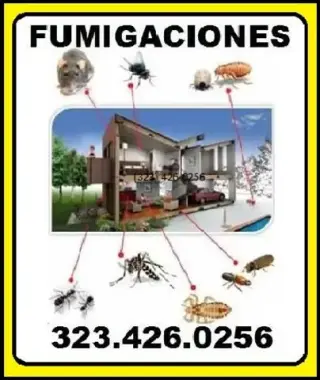TU HOGAR O NEGOCIO SIN PLAGAS.