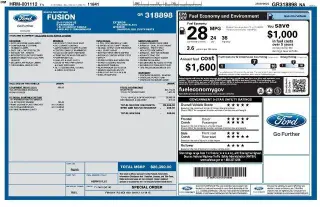Ford Fusion 2016 SE 4p Sedan