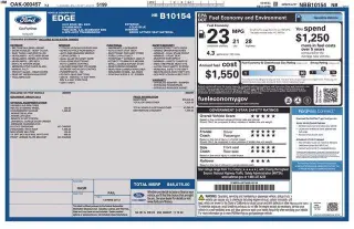 Ford Edge 2022 AWD ST-Line 4p Crossover