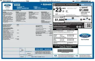 Ford Edge 2017 AWD SEL 4p Crossover