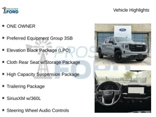 GMC Sierra 1500 2024 4x2 Elevation 4p Cabina Completa de Tripulación 5.8 ft. LB