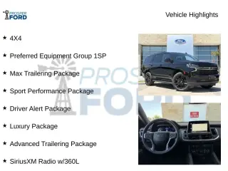 Chevrolet Tahoe 2022 4x4 RST 4p SUV