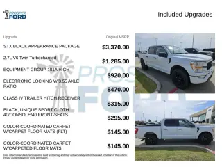 Ford F-150 2022 4x4 XL 4p SuperCrew 5.5 ft. CB