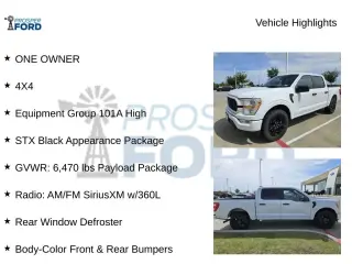 Ford F-150 2022 4x4 XL 4p SuperCrew 5.5 ft. CB