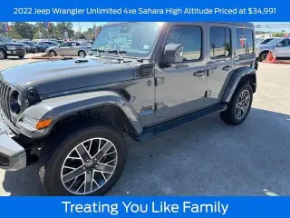 Jeep Wrangler Unlimited 2022 4x4 Sahara 4xe 4p SUV