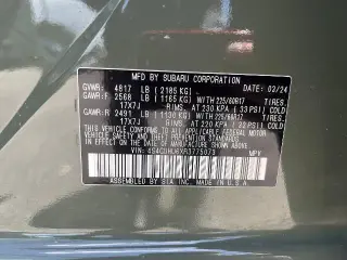 Subaru Crosstrek 2024 AWD Wilderness 4p Crossover