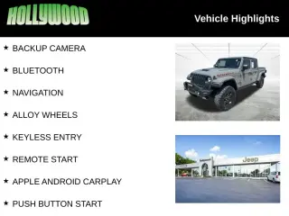 Jeep Gladiator 2022 4x4 Mojave 4p Cabaína de Tripulante 5.0 ft. SB