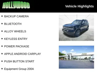 Ford Bronco Sport 2025 AWD Big Bend 4p SUV