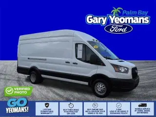 Ford Transit 2024 350 HD 3 puertas Batalla Larga Techo Alto Ruedas Traseras Dobles Furgoneta de Carga Extendida con P.V.B. de 11,000 Lb.