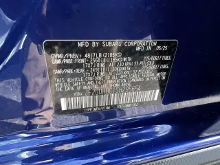 Subaru Crosstrek 2025 AWD Premium 4p Crossover