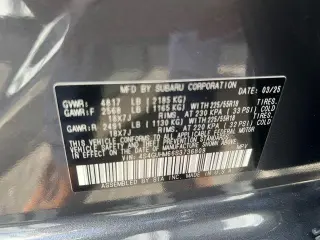 Subaru Crosstrek 2025 AWD Limited 4p Crossover