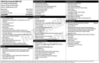 Kia Carnival 2024 EX 4p Minivan