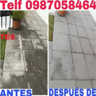 LIMPIEZA DE TERRAZAS Conocoto