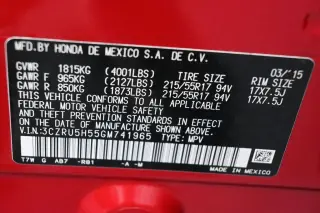 Honda HR-V 2016 EX 4dr Crossover CVT