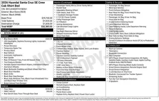 Hyundai SANTA CRUZ 2026 SE 4p Crew Cab 4,3 pies SB