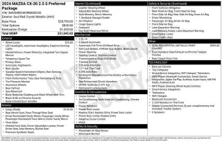 Mazda CX-30 2024 AWD 2.5 S Preferred 4p SUV