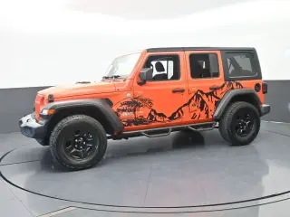 Jeep Wrangler Unlimited 2018 4x4 Sport 4p SUV (lanzamiento de mitad de año)