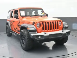 Jeep Wrangler Unlimited 2018 4x4 Sport 4p SUV (lanzamiento de mitad de año)
