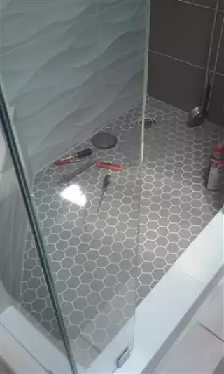 Tile work